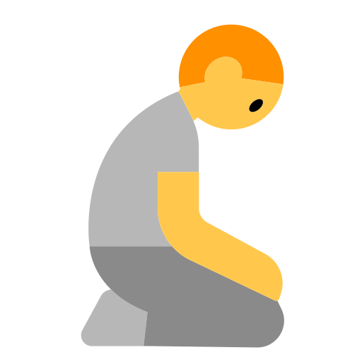 Person Kneeling