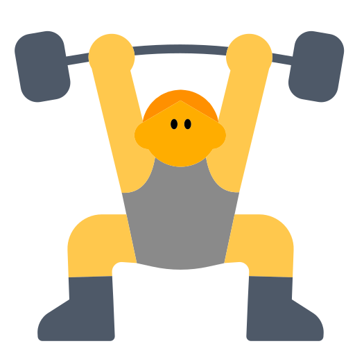 Person Lifting Weights