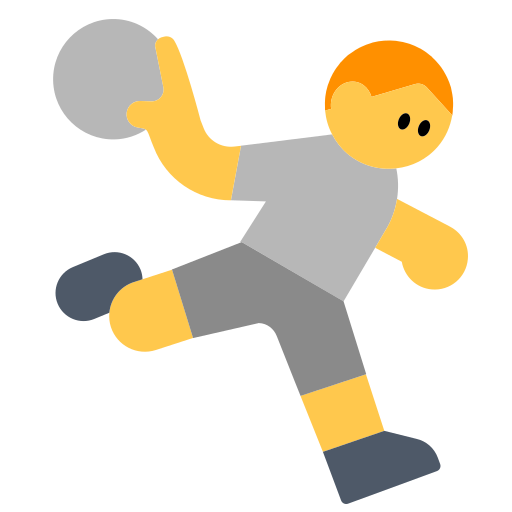 Person Playing Handball