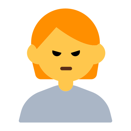 Person Pouting