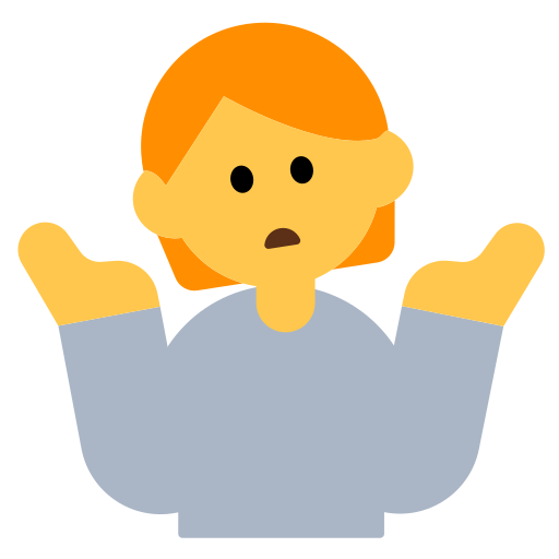 Person Shrugging