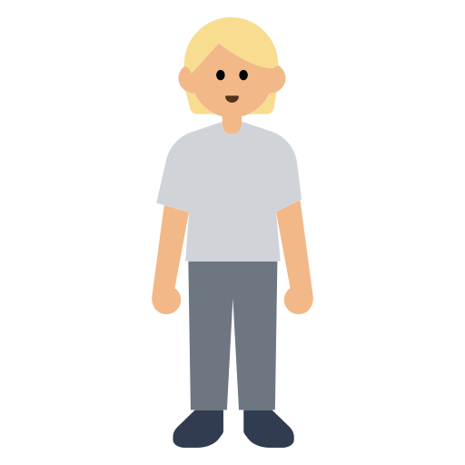 Person Standing: Medium-Light Skin Tone