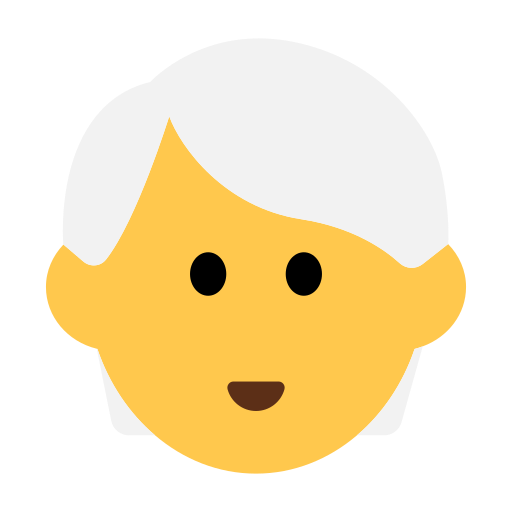 Person: White Hair