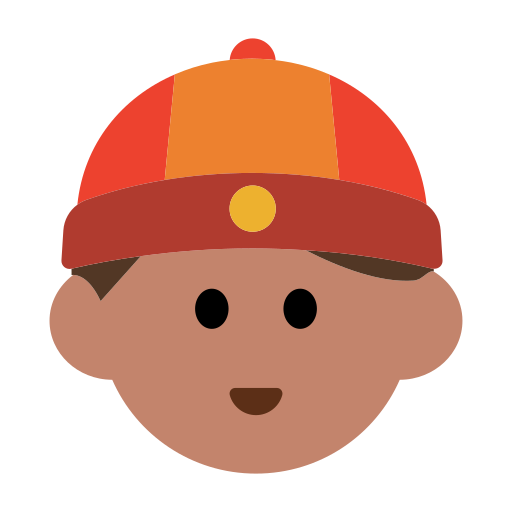 Person with Skullcap: Medium Skin Tone