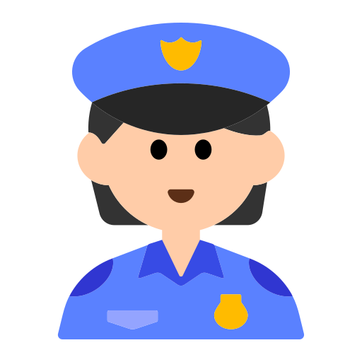 Police Officer: Light Skin Tone