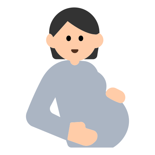 Pregnant Person: Light Skin Tone