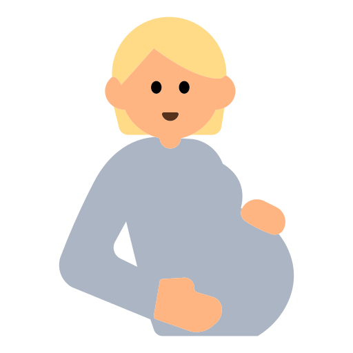 Pregnant Person: Medium-Light Skin Tone