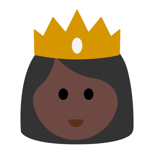 Princess: Dark Skin Tone