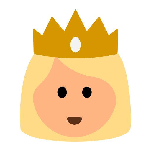 Princess: Medium-Light Skin Tone