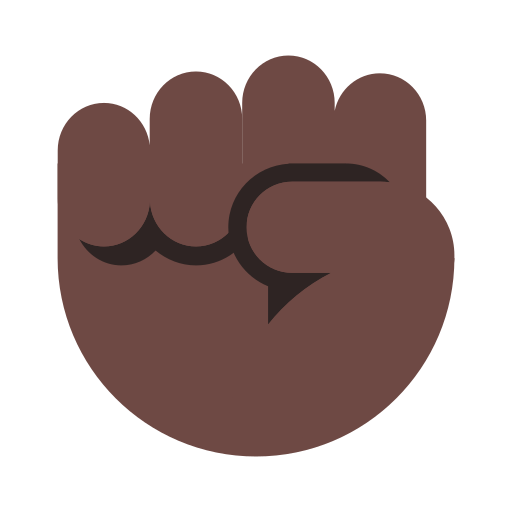 Raised Fist: Dark Skin Tone