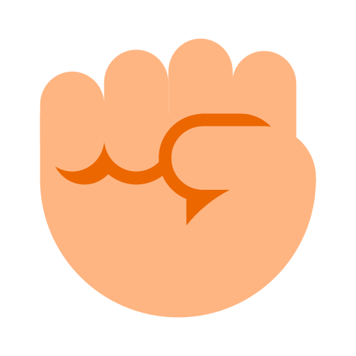 Raised Fist: Medium-Light Skin Tone