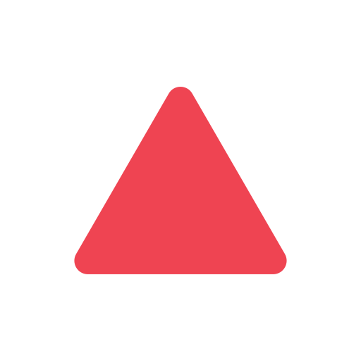 Red Triangle Pointed Up Red Triangle Pointed Up