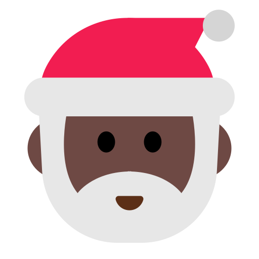 Santa Claus: Dark Skin Tone