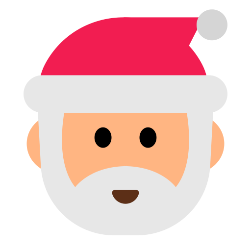 Santa Claus: Medium-Light Skin Tone