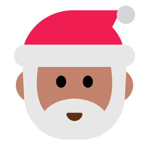 Santa Claus: Medium Skin Tone