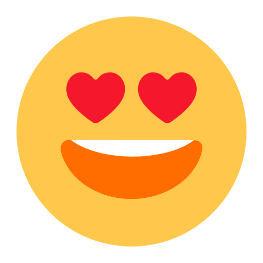Smiling Face with Heart-Eyes