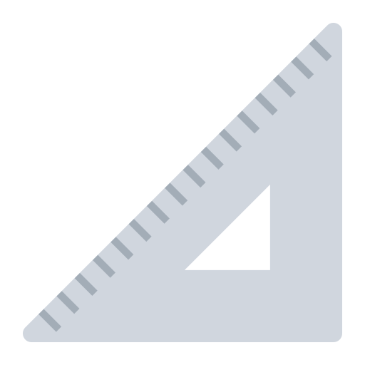 Triangular Ruler Triangular Ruler