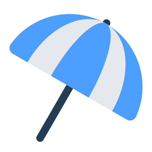 Umbrella on Ground Umbrella on Ground