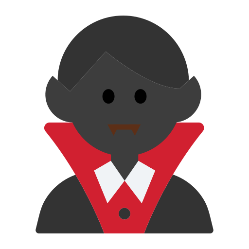 Vampire: Dark Skin Tone