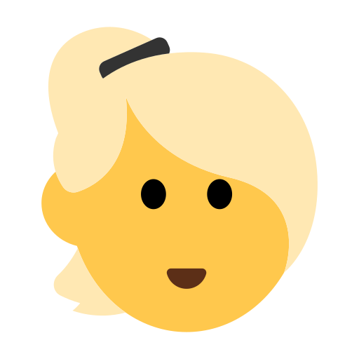 Woman: Blond Hair