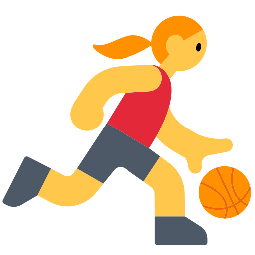 Woman Bouncing Ball