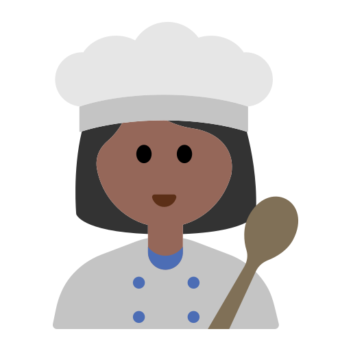 Woman Cook: Medium-Dark Skin Tone