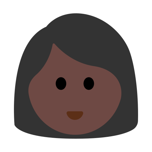 Woman: Dark Skin Tone
