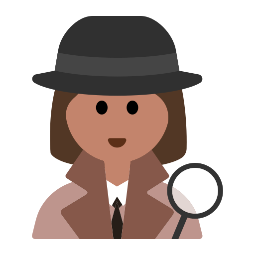 Woman Detective: Medium Skin Tone Woman Detective: Medium Skin Tone