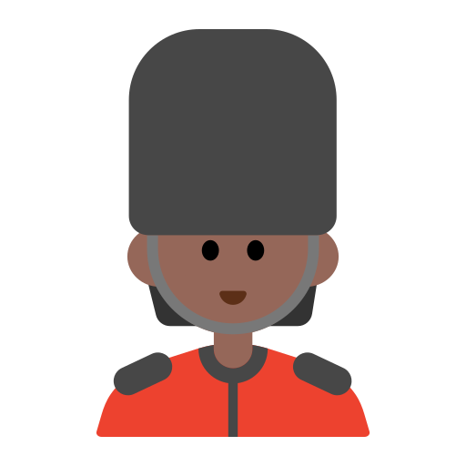 Woman Guard: Medium-Dark Skin Tone