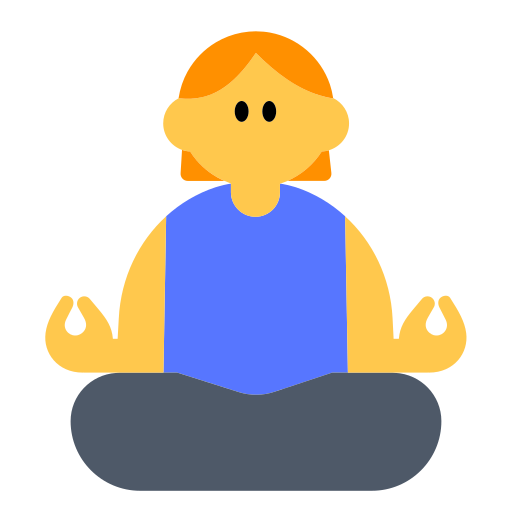 Woman in Lotus Position