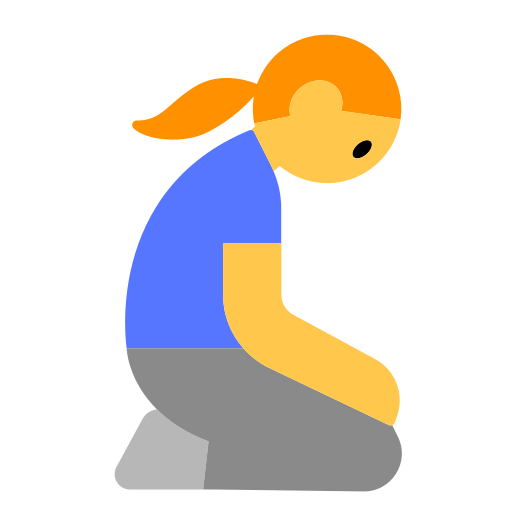 Woman Kneeling