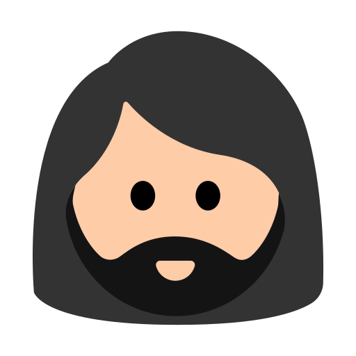 Woman: Light Skin Tone, Beard