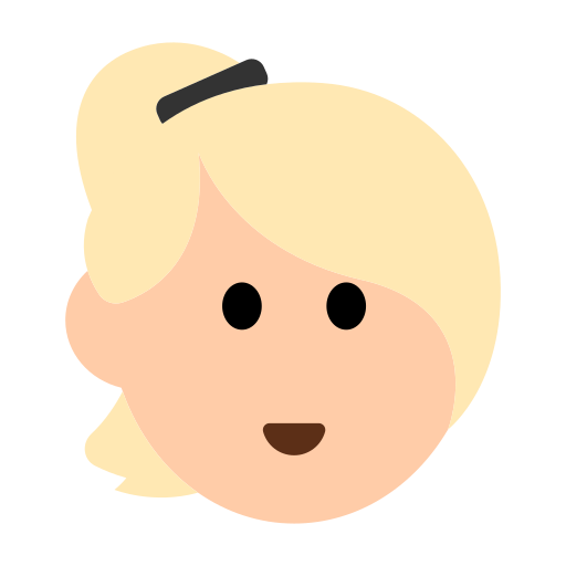 Woman: Light Skin Tone, Blond Hair