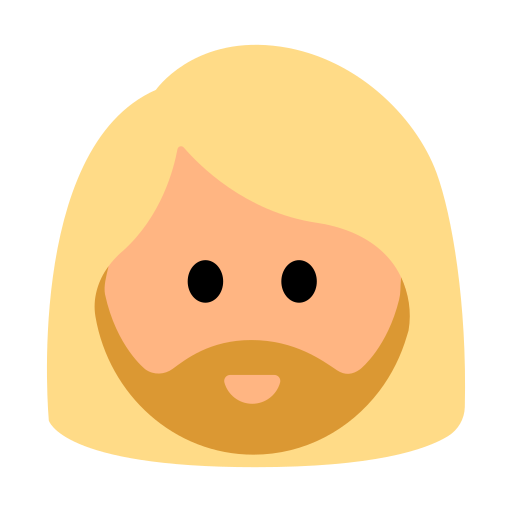 Woman: Medium-Light Skin Tone, Beard
