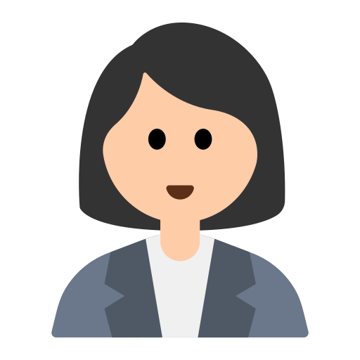 Woman Office Worker: Light Skin Tone