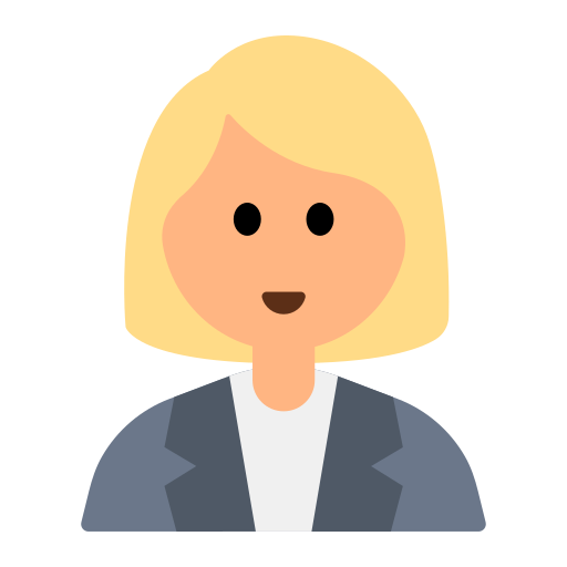 Woman Office Worker: Medium-Light Skin Tone