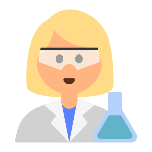 Woman Scientist: Medium-Light Skin Tone