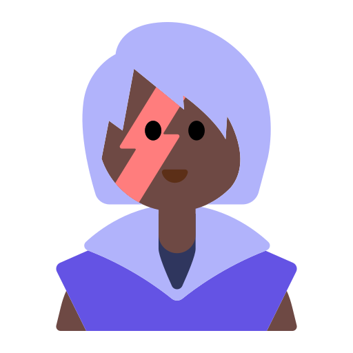 Woman Singer: Dark Skin Tone