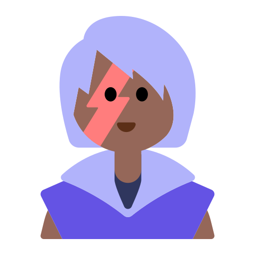 Woman Singer: Medium-Dark Skin Tone