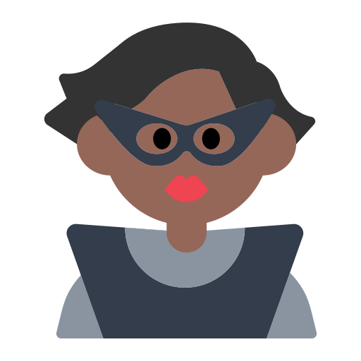 Woman Supervillain: Medium-Dark Skin Tone