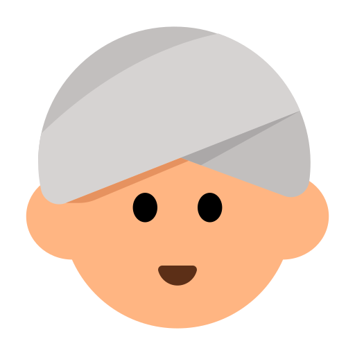 Woman Wearing Turban: Medium-Light Skin Tone