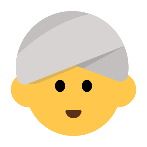 Woman Wearing Turban