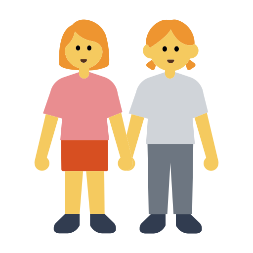 Women Holding Hands