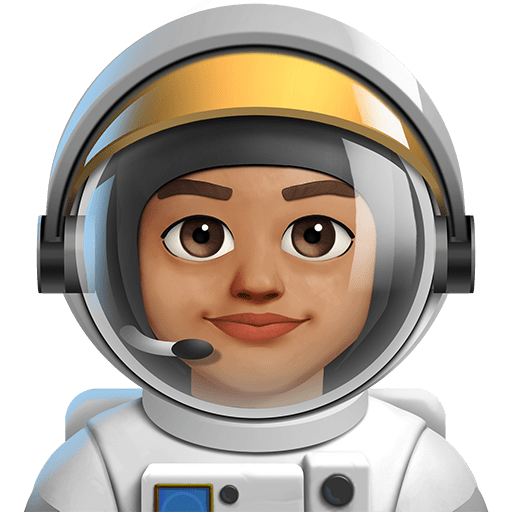 Astronauta: Carnagione Media