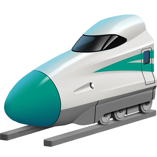 Treno Alta Velocità Punta Arrotondata Treno Alta Velocità Punta Arrotondata