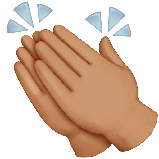 Mani Che Applaudono: Carnagione Media