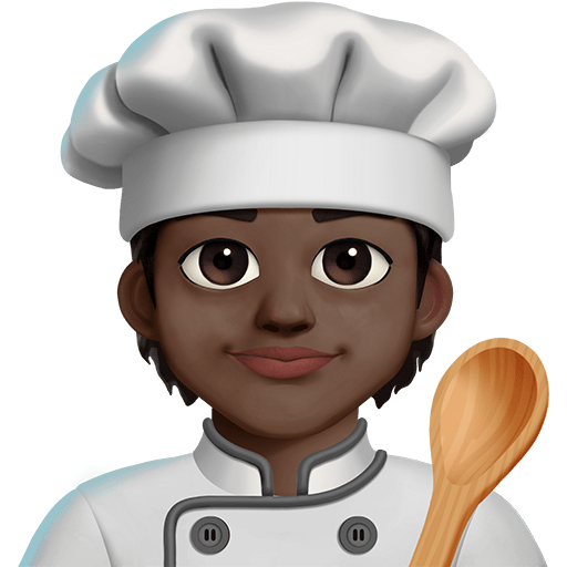 Persona Che Cucina: Carnagione Scura