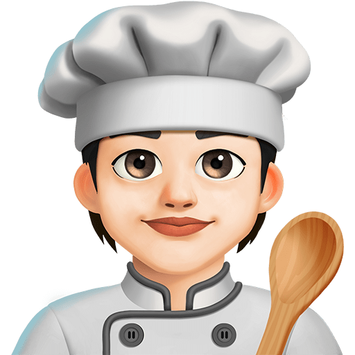 Persona Che Cucina: Carnagione Chiara
