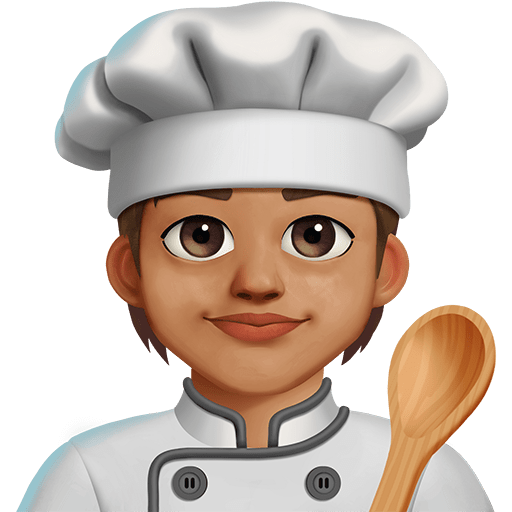 Persona Che Cucina: Carnagione Media