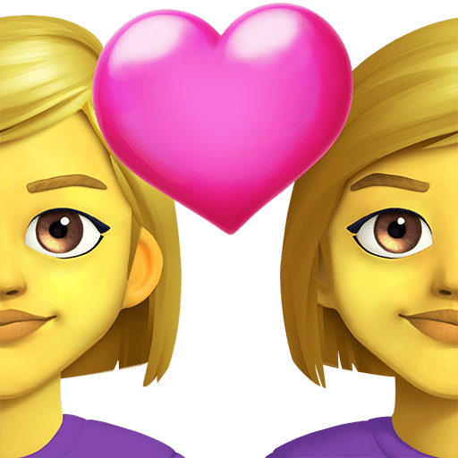 Coppia Con Cuore: Donna, Donna
